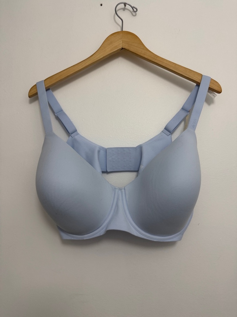 🆕 NWT Aerie SMOOTHEZ Full Coverage Lightly Lined Wired Bra in a light blue